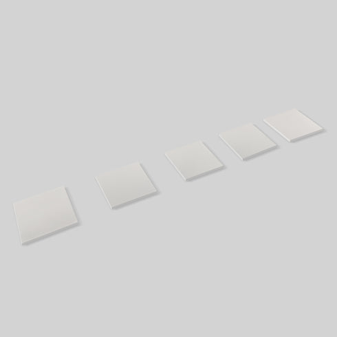 GGG (Gd3Ga5O12) Gadolinium Gallium Garnet Crystal Substrates (5pack)