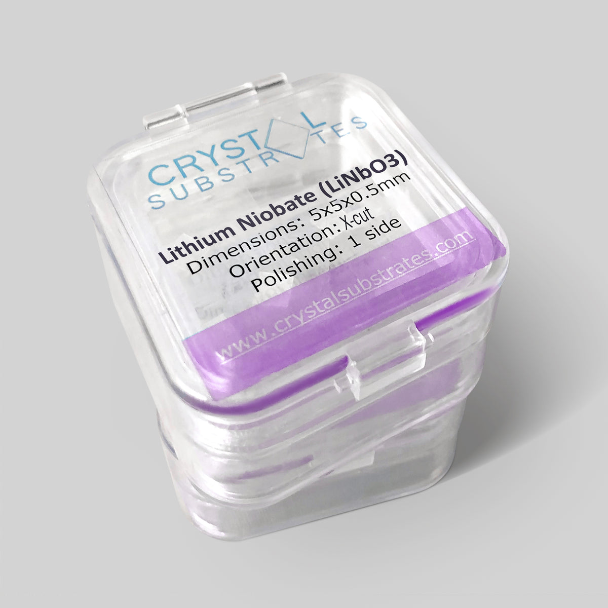 Lin Crystal  Lithium Niobate (LiNbO3) Crystal Substrates (5pack